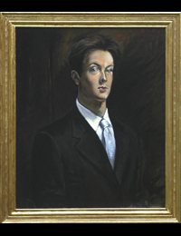 Self portrait 2007 oil on canvas