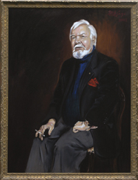 Timothy Findley - Author 2002 oil on canvas